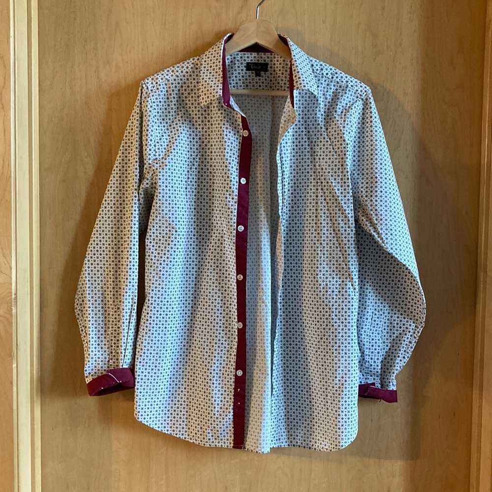 Galaxy By Harvic Button Down Long Sleeve Size M